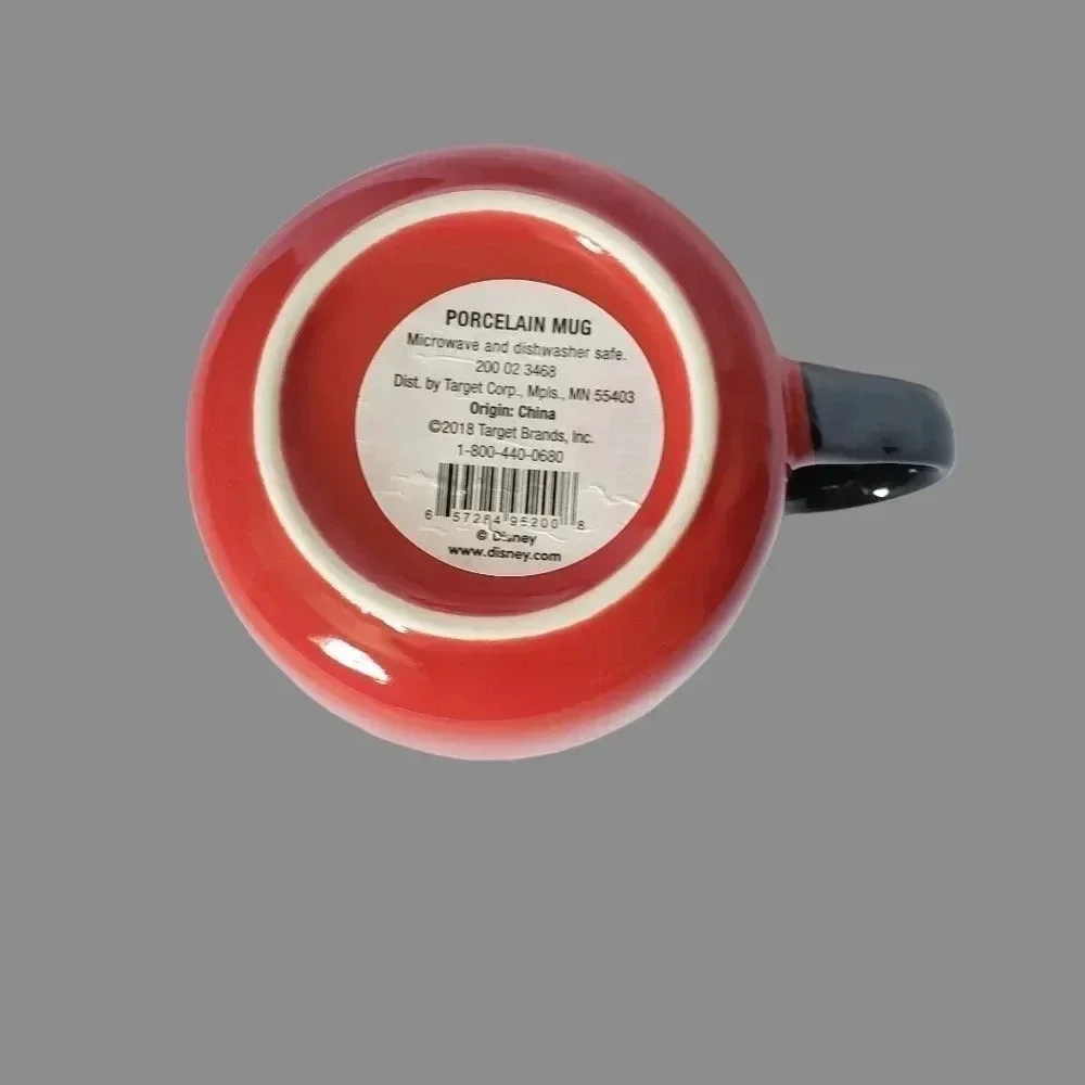 -Disney mickey mouse mug coffee red/wht